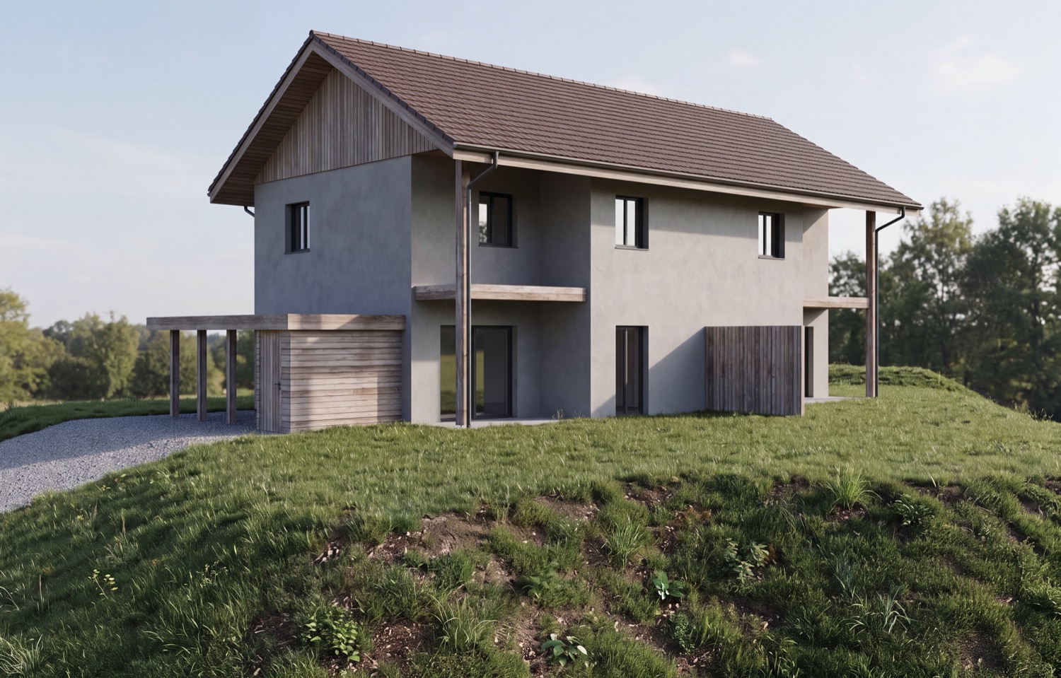 Opération de 2 maisons à Faucigny — vue 1