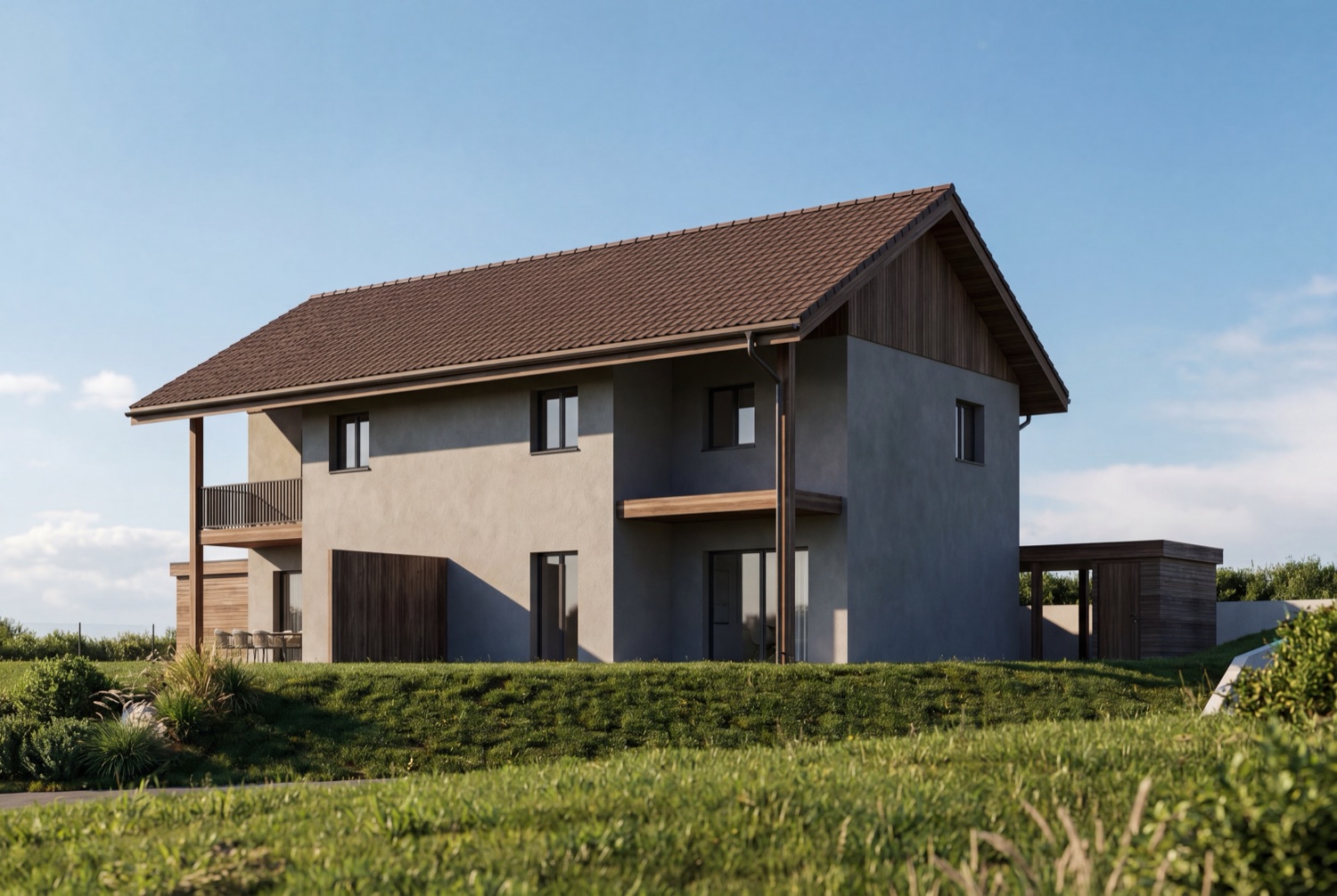 Opération de 2 maisons à Faucigny — vue 2