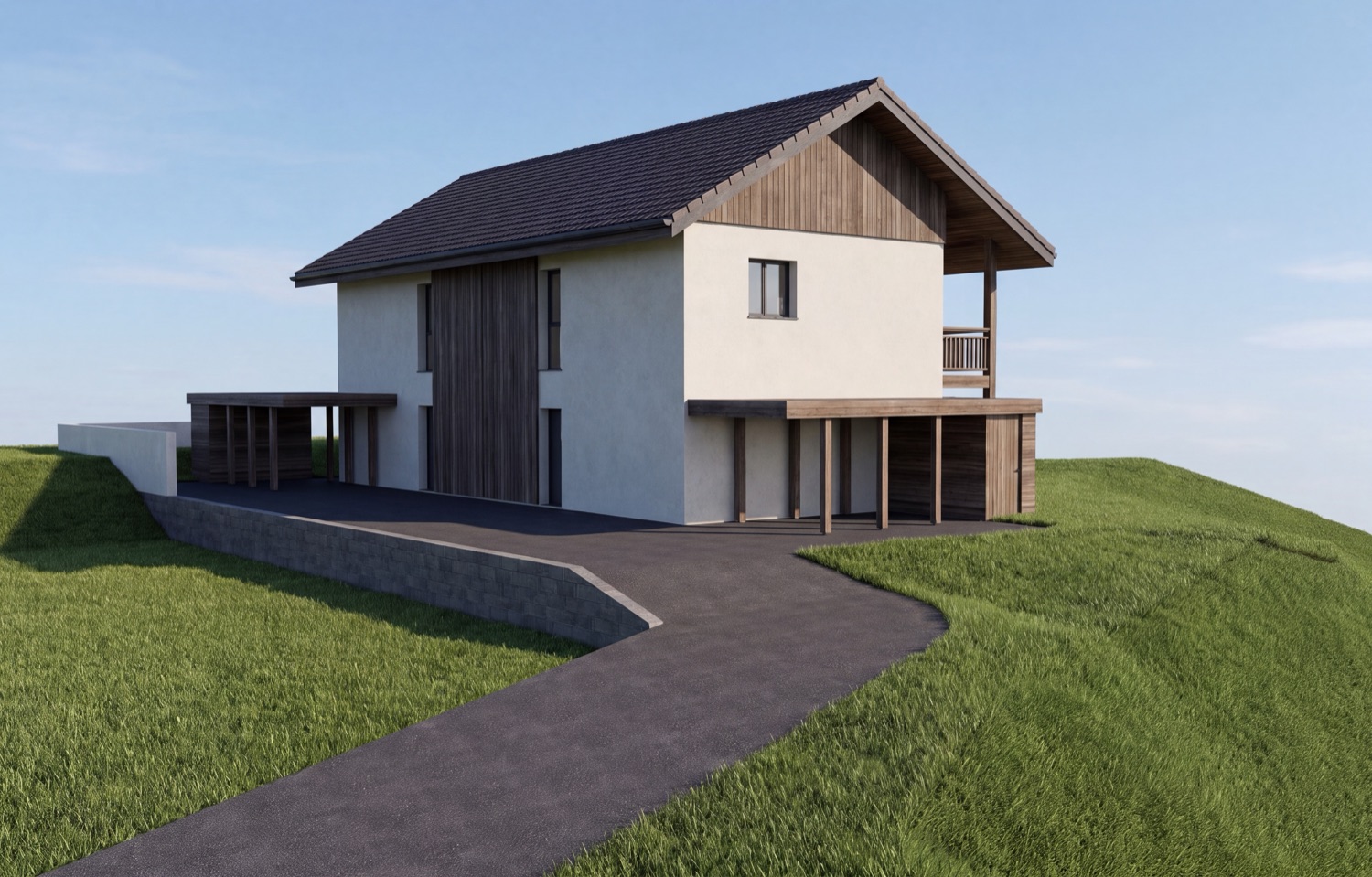 Opération de 2 maisons à Faucigny — vue 3